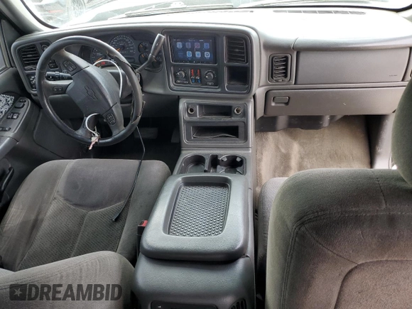 2006 Chevrolet Silverado 1500 LT2 with VIN 1GCEK19B76Z191527, listed as a Copart auction lot 53541645 with 293,312 mi miles and Salvage Title. Bid and sale history available at DreamBid. Image 8.