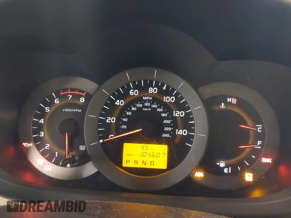2011 Toyota RAV4 Ltd with VIN 2T3DK4DV0BW037542, listed as a IAAI auction lot 41366229 with 104,607 mi miles. Bid and sale history available at carsss.com. Image 7.