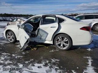 2013 Infiniti M37 with VIN JN1BY1AR9DM603034, listed as a Copart auction lot 88311885 with 0 mi miles and Non Repairable. Bid and sale history available at carsss.com. Image 2.
