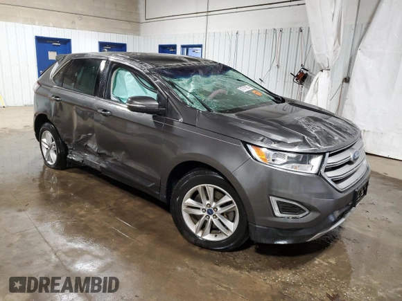 2015 Ford Edge SEL with VIN 2FMTK4J94FBB88522, listed as a Copart auction lot 51311955 with 0 mi miles and Salvage Title. Bid and sale history available at carsss.com. Image 4.