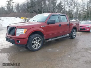 2014 Ford F-150 XL with VIN 1FTFW1EF3EKD35616, listed as a IAAI auction lot 41628905 with 148,477 mi miles. Bid and sale history available at carsss.com. Image 2.