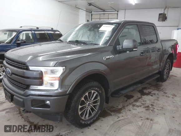 2019 Ford F-150 XL with VIN 1FTEW1EPXKFB39407, listed as a IAAI auction lot 41466854 with 95,647 mi miles. Bid and sale history available at carsss.com. Image 19.