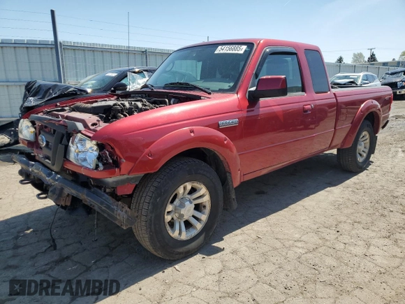 2010 Ford Ranger XLT with VIN 1FTLR4FE9APA23704, listed as a Copart auction lot 54156885 with 109,170 mi miles and Salvage title. Bid and sale history available at DreamBid. Image 1.
