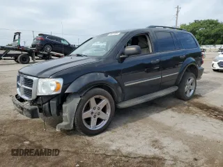 2007 Dodge Durango SLT with VIN 1D8HD48P27F500153, listed as a Copart auction lot 78987524 with 238,636 mi miles and Salvage title. Bid and sale history available at DreamBid. Image 1.