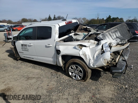 2018 GMC Canyon 4WD SLE with VIN 1GTG6CEN6J1306263, listed as a Copart auction lot 80890294 with Not provided miles and Salvage title. Bid and sale history available at DreamBid. Image 2.