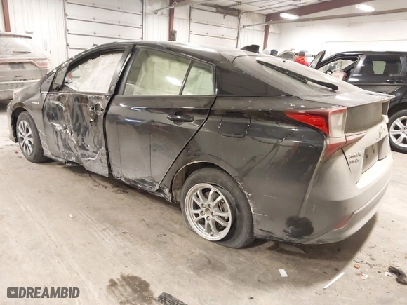 2022 Toyota Prius LE with VIN JTDL9MFU4N3035988, listed as a IAAI auction lot 41389054 with 56,633 mi miles. Bid and sale history available at carsss.com. Image 3.