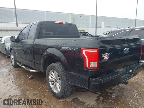 2016 Ford F-150 XL with VIN 1FTEX1CP3GKE11939, listed as a IAAI auction lot 41900096 with 165,947 mi miles and . Bid and sale history available at carsss.com. Image 3.