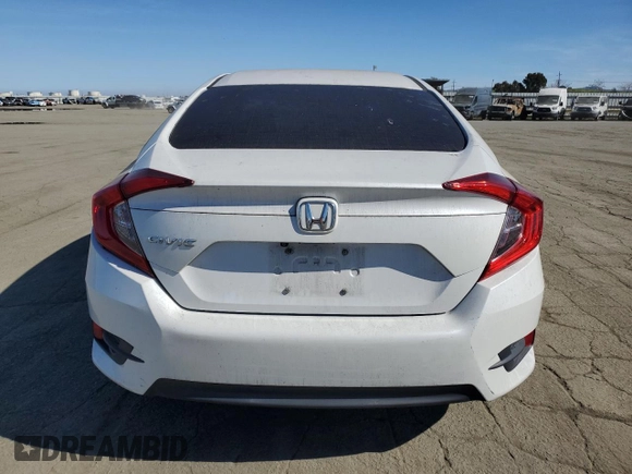 2016 Honda Civic EX with VIN 19XFC2F73GE204858, listed as a Copart auction lot 45976235 with 126,904 mi miles and Salvage Title. Bid and sale history available at DreamBid. Image 6.