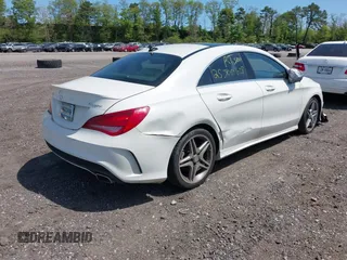 2014 Mercedes-Benz CLA 250 with VIN WDDSJ4GB0EN156088, listed as a IAAI auction lot 42234216 with Not provided miles and . Bid and sale history available at DreamBid. Image 4.
