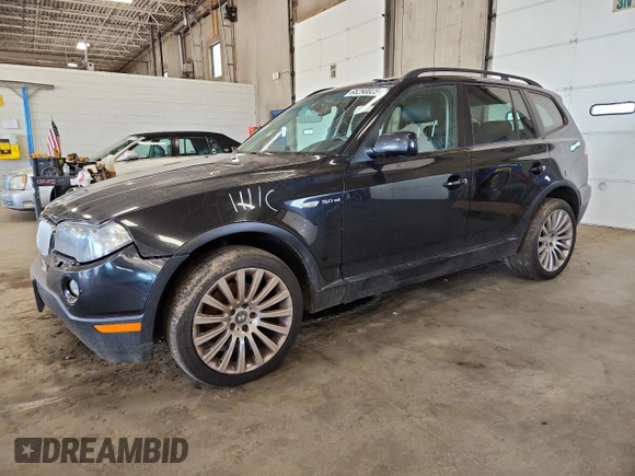 2007 BMW X3 3.0si с VIN WBXPC93437WF18139, выставлен на аукционе Copart как лот 65290025 с пробегом 62 060 миль миль и Чистый • Clean title. История ставок и продаж доступна на DreamBid. Изображение 1.