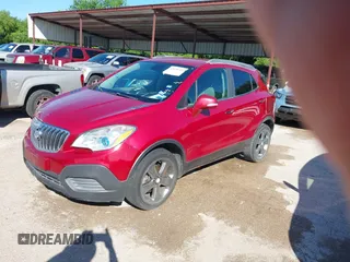2014 Buick Encore with VIN KL4CJASB3EB694106, listed as a IAAI auction lot 42079224 with 181,435 mi miles. Bid and sale history available at carsss.com. Image 2.