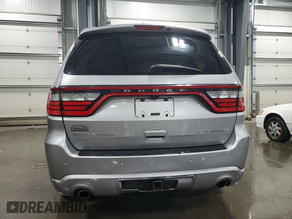 2016 Dodge Durango Citadel Anodized Platinum with VIN 1C4SDJETXGC466369, listed as a Copart auction lot 58621274 with 132,975 mi miles and Salvage title. Bid and sale history available at DreamBid. Image 6.