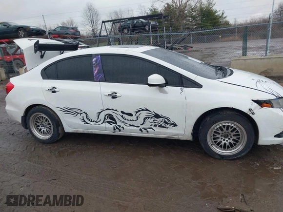 2012 Honda Civic EX-L with VIN 2HGFB2F95CH529693, listed as a IAAI auction lot 41160120 with 194,418 mi miles and . Bid and sale history available at DreamBid. Image 13.