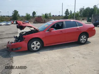 2011 Chevrolet Impala LT Fleet with VIN 2G1WG5EK6B1167296, listed as a Copart auction lot 55796615 with Not provided miles and Salvage title. Bid and sale history available at DreamBid. Image 1.