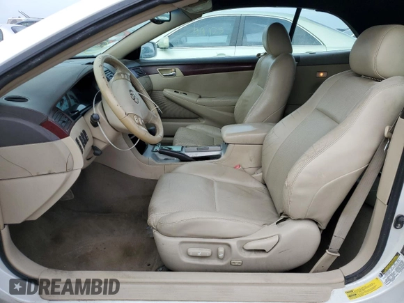 2005 Toyota Solara SE with VIN 4T1FA38P05U063377, listed as a Copart auction lot 76322004 with 131,174 mi miles and Non Repairable. Bid and sale history available at DreamBid. Image 7.