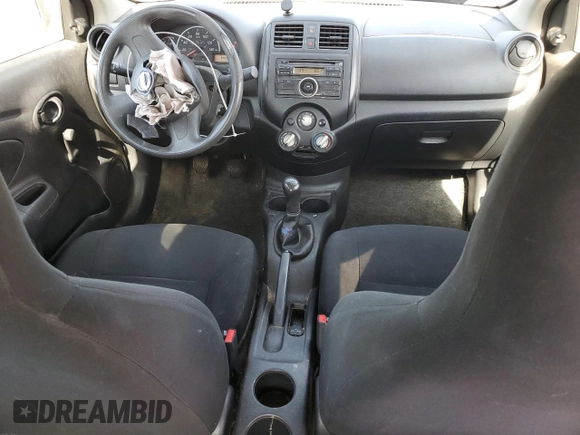 2014 Nissan Versa S with VIN 3N1CN7AP9EL862844, listed as a Copart auction lot 77493074 with 82,692 mi miles and Salvage Title. Bid and sale history available at carsss.com. Image 8.