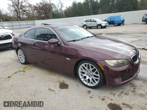 2008 BMW 3 Series 328i with VIN WBAWB33578P135618, listed as a Copart auction lot 84954694 with 0 mi miles and Clean Title. Bid and sale history available at carsss.com. Image 4.