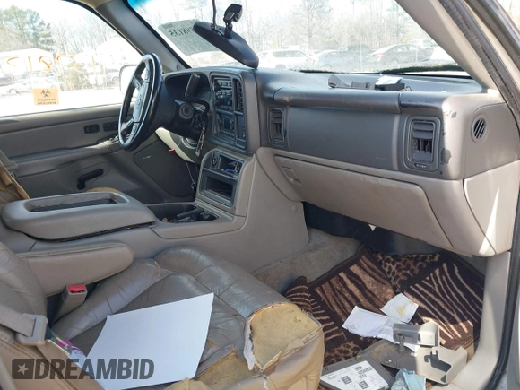 2006 Chevrolet Suburban Z71 with VIN 3GNFK16Z26G111614, listed as a IAAI auction lot 41598135 with 309,157 mi miles and . Bid and sale history available at DreamBid. Image 5.