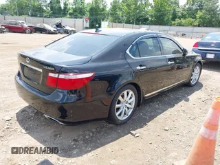 2007 Lexus LS 460 with VIN JTHBL46F575049161, listed as a IAAI auction lot 42618220 with 120,106 mi miles and . Bid and sale history available at DreamBid. Image 4.