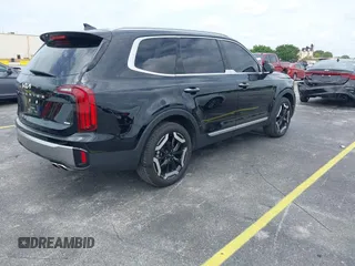 2025 Kia Telluride S with VIN 5XYP6DGC8SG590319, listed as a IAAI auction lot 42625086 with 14,392 mi miles and . Bid and sale history available at DreamBid. Image 4.