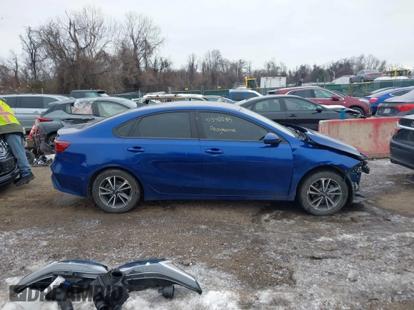 2022 Kia Forte LXS with VIN 3KPF24AD6NE428098, listed as a IAAI auction lot 41340085 with 45,191 mi miles and . Bid and sale history available at DreamBid. Image 14.