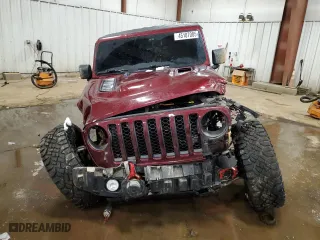 2022 Jeep Gladiator Rubicon with VIN 1C6JJTBM0NL123183, listed as a Copart auction lot 45107085 with 45,926 mi miles and Non Repairable. Bid and sale history available at carsss.com. Image 5.