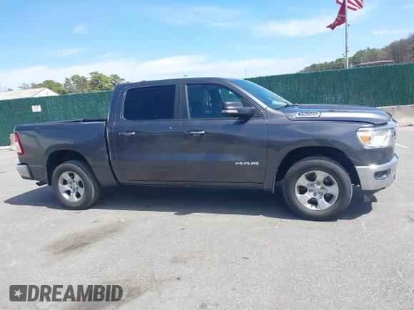 2019 Ram 1500 Big Horn/Lone Star with VIN 1C6RRFFG7KN782511, listed as a IAAI auction lot 42040822 with 156,310 mi miles. Bid and sale history available at carsss.com. Image 13.
