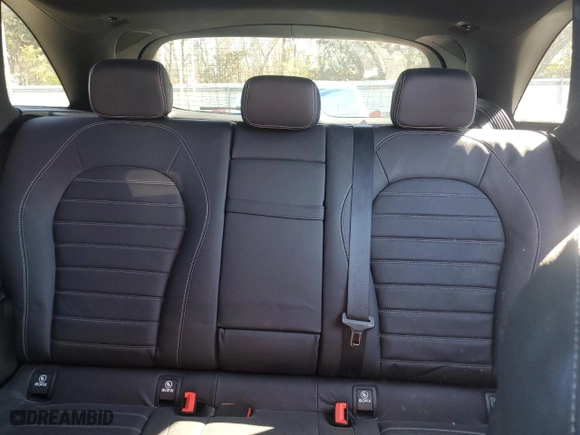 2019 Mercedes-Benz GLC with VIN WDC0G4KB6KV121889, listed as a Copart auction lot 47751395 with 43,496 mi miles and Salvage Title. Bid and sale history available at carsss.com. Image 10.