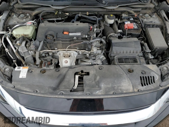 2016 Honda Civic EX with VIN 19XFC2F77GE053975, listed as a Copart auction lot 51849965 with 89,535 mi miles and Salvage Title. Bid and sale history available at DreamBid. Image 11.