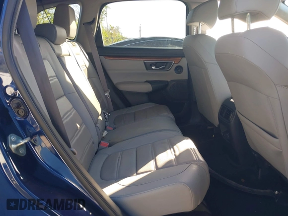 2019 Honda CR-V EX-L with VIN 5J6RW1H86KA039804, listed as a IAAI auction lot 41257009 with 38,529 mi miles. Bid and sale history available at carsss.com. Image 8.