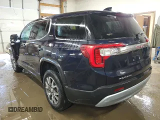 2021 GMC Acadia SLE with VIN 1GKKNKLA7MZ132561, listed as a Copart auction lot 46323775 with 53,112 mi miles and Salvage Title. Bid and sale history available at DreamBid. Image 2.