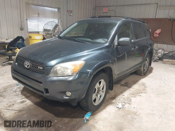 2008 Toyota RAV4 Sport with VIN JTMBK32V986042754, listed as a IAAI auction lot 41214143 with 159,350 mi miles. Bid and sale history available at carsss.com. Image 17.
