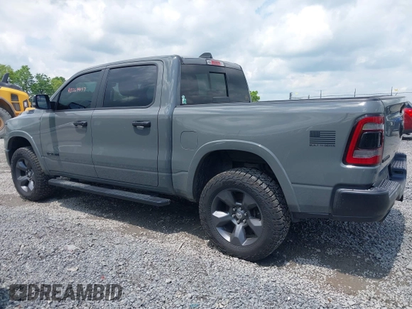 2020 Ram 1500 Big Horn with VIN 1C6SRFFT4LN381627, listed as a IAAI auction lot 42264437 with 43,833 mi miles and . Bid and sale history available at DreamBid. Image 14.