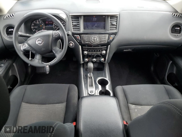 2018 Nissan Pathfinder SL z VIN 5N1DR2MM3JC615489, wystawiony jako Copart lot #54064775 z przebiegiem 71 729 mil mil oraz Szkoda całkowita • Salvage title. Historia ofert i sprzedaży dostępna na DreamBid. Obrazek 8.