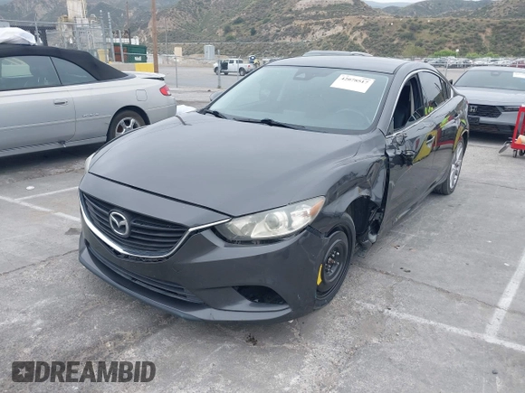 2017 Mazda Mazda6 Touring with VIN JM1GL1V51H1137065, listed as a IAAI auction lot 42078517 with 81,457 mi miles. Bid and sale history available at carsss.com. Image 2.