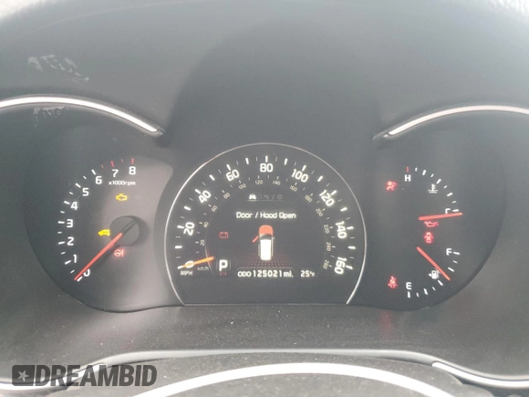 2015 Kia Sorento SX with VIN 5XYKW4A72FG549051, listed as a Copart auction lot 41840155 with 125,021 mi miles and Salvage Title. Bid and sale history available at carsss.com. Image 9.