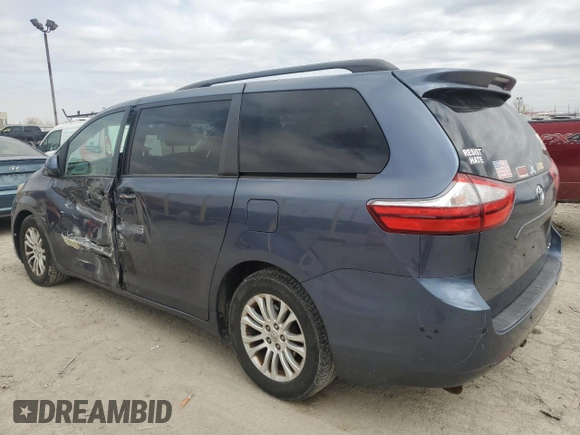 2015 Toyota Sienna XLE с VIN 5TDYK3DC8FS671800, выставлен на аукционе Copart как лот 49820685 с пробегом 110 256 миль миль и Списание • Salvage title. История ставок и продаж доступна на DreamBid. Изображение 2.