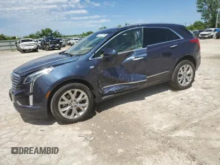 2019 Cadillac XT5 Platinum AWD z VIN 1GYKNGRS8KZ201631, wystawiony jako Copart lot #57572785 z przebiegiem 87 546 mil mil oraz Szkoda całkowita • Salvage title. Historia ofert i sprzedaży dostępna na DreamBid. Obrazek 1.