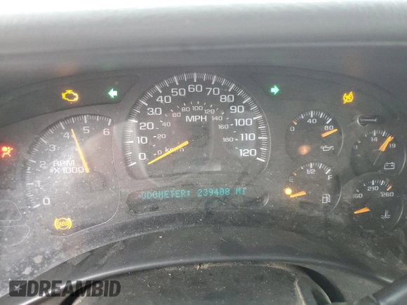 2005 Chevrolet Silverado 1500 LS z VIN 2GCEC19T651207780, wystawiony jako Copart lot #51638165 z przebiegiem 239 408 mil mil oraz Czysty tytuł • Clean title. Historia ofert i sprzedaży dostępna na DreamBid. Obrazek 9.