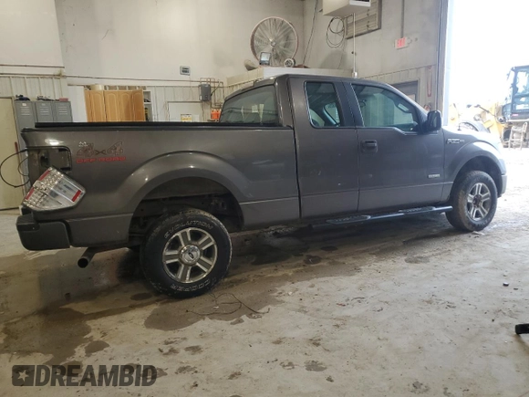 2011 Ford F-150 XL with VIN 1FTFX1ET4BKE19300, listed as a Copart auction lot 51228925 with 261,579 mi miles and Salvage Title. Bid and sale history available at carsss.com. Image 3.