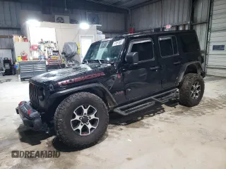 2021 Jeep Wrangler Unlimited Rubicon с VIN 1C4HJXFG7MW651772, выставлен на аукционе Copart как лот 51651685 с пробегом 59 351 миль миль и Списание • Salvage title. История ставок и продаж доступна на DreamBid. Изображение 1.
