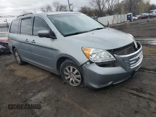 2008 Honda Odyssey EX-L with VIN 5FNRL38748B087643, listed as a Copart auction lot 52932845 with 181,942 mi miles and Salvage Title. Bid and sale history available at carsss.com. Image 4.