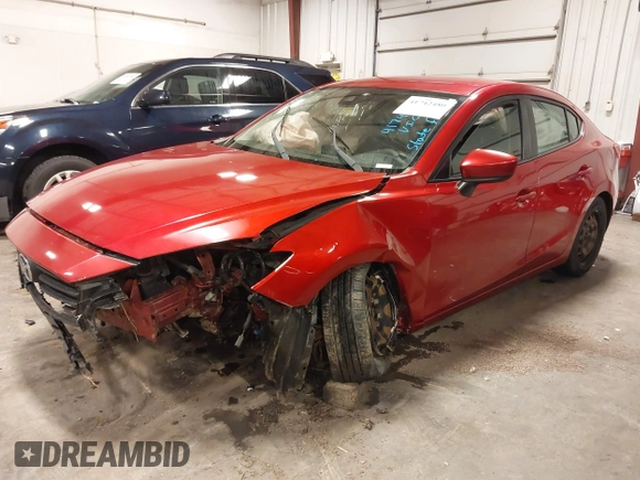 2018 Mazda 3 Sport with VIN 3MZBN1U77JM159875, listed as a IAAI auction lot 41742480 with 126,216 mi miles and . Bid and sale history available at DreamBid. Image 2.