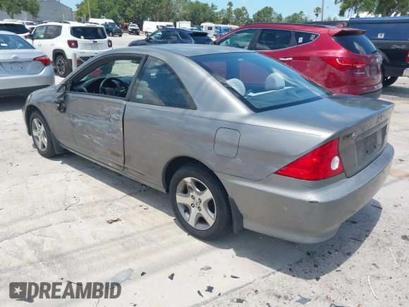 2004 Honda Civic EX with VIN 1HGEM229X4L026581, listed as a IAAI auction lot 42235728 with 103,161 mi miles and . Bid and sale history available at DreamBid. Image 3.