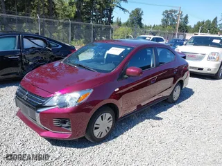 2023 Mitsubishi Mirage G4 ES with VIN ML32FUFJ8PHF04408, listed as a IAAI auction lot 40208572 with 16,030 mi miles. Bid and sale history available at carsss.com. Image 17.