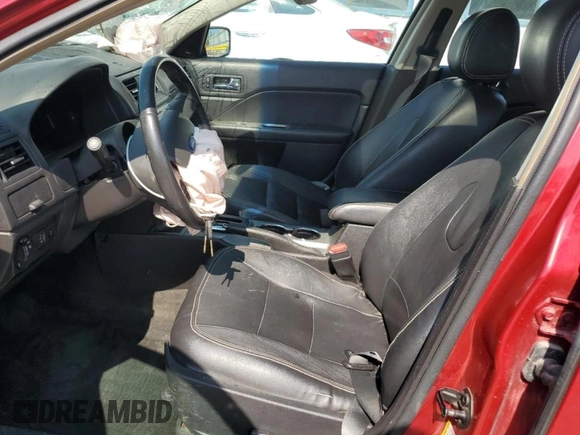 2012 Ford Fusion SEL with VIN 3FAHP0JA1CR348647, listed as a Copart auction lot 61761545 with 65,456 mi miles and Salvage title. Bid and sale history available at DreamBid. Image 7.