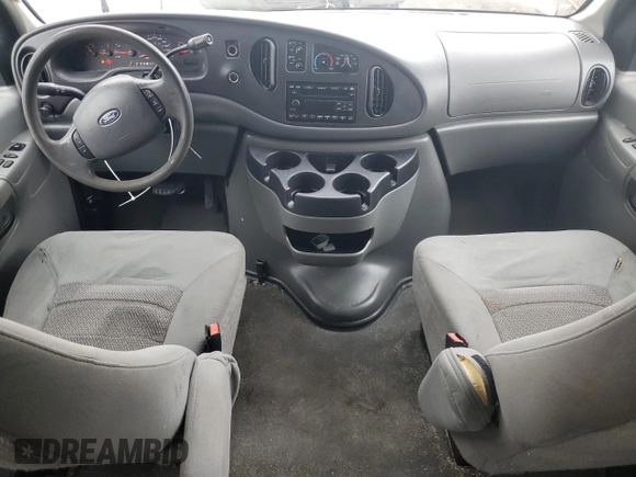 2006 Ford Econoline Passenger XL with VIN 1FBNE31L26DA19530, listed as a Copart auction lot 52019385 with 178,722 mi miles and Salvage Title. Bid and sale history available at carsss.com. Image 8.