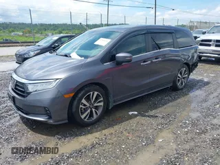 2021 Honda Odyssey Touring с VIN 5FNRL6H86MB013953, выставлен на аукционе IAAI как лот 42509136 с пробегом 79 185 миль миль и . История ставок и продаж доступна на DreamBid. Изображение 2.