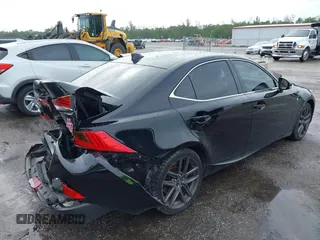 2018 Lexus IS with VIN JTHBA1D25J5071415, listed as a IAAI auction lot 41537146 with 98,343 mi miles. Bid and sale history available at carsss.com. Image 4.