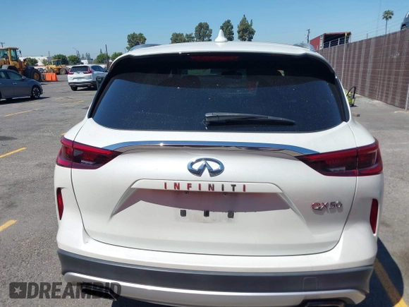 2019 Infiniti QX50 Luxe with VIN 3PCAJ5M10KF128308, listed as a IAAI auction lot 42242771 with 97,257 mi miles and . Bid and sale history available at DreamBid. Image 16.